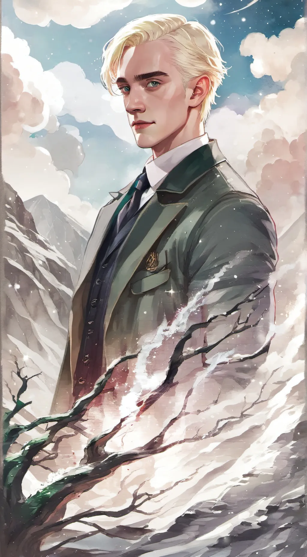 ai character: Draco Malfoy background