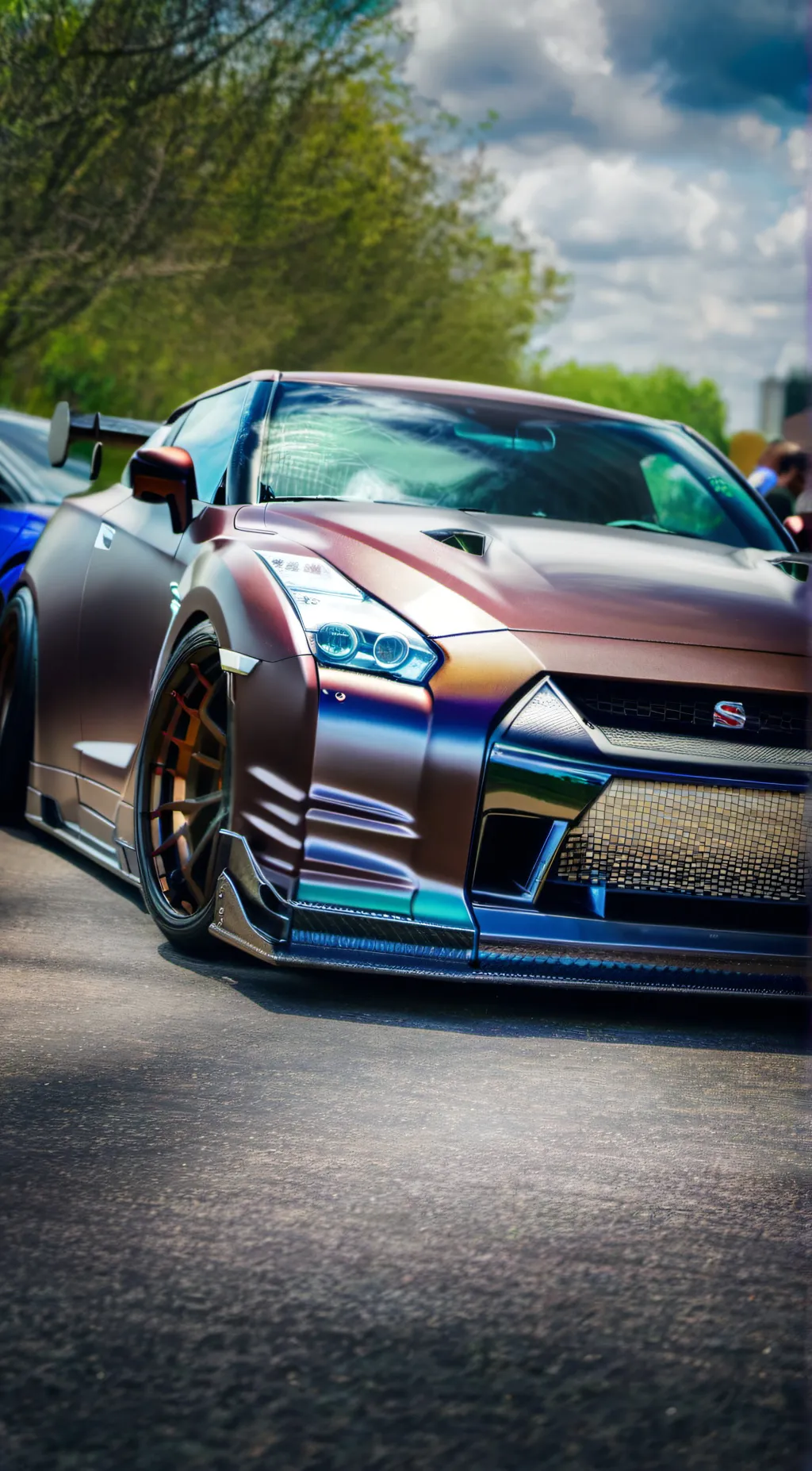 ai character: Nissan GTR R35  background