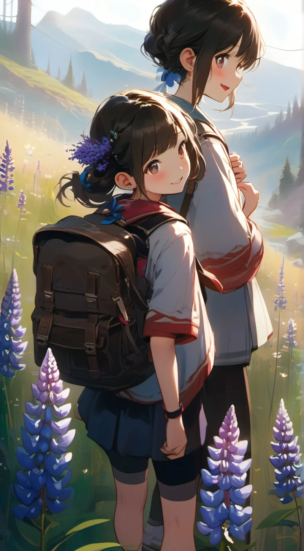 ai character: Sasha & Rubin background