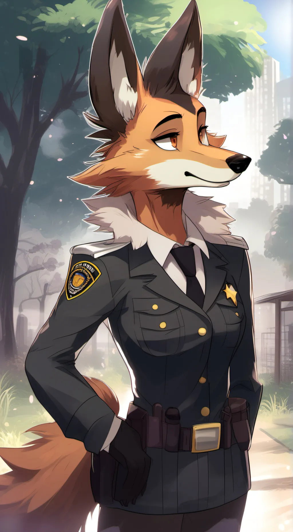ai character: Officer Personska background