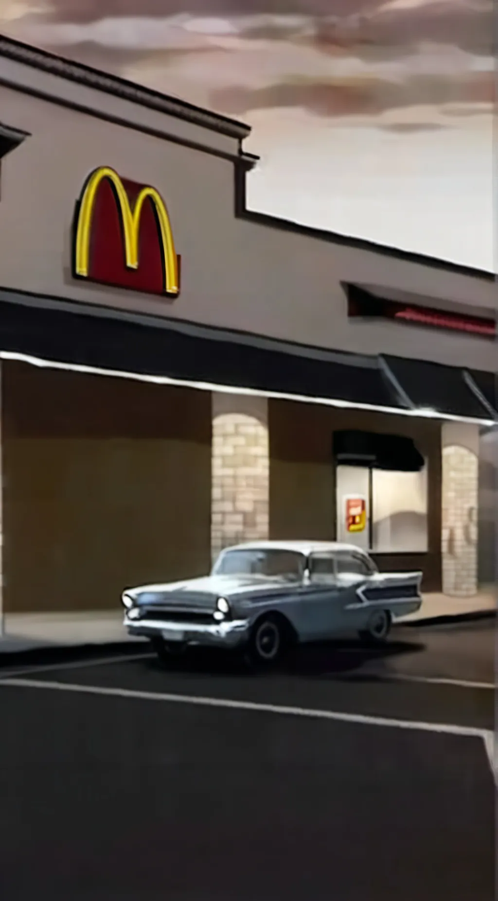 ai character: drive tru BITCH background