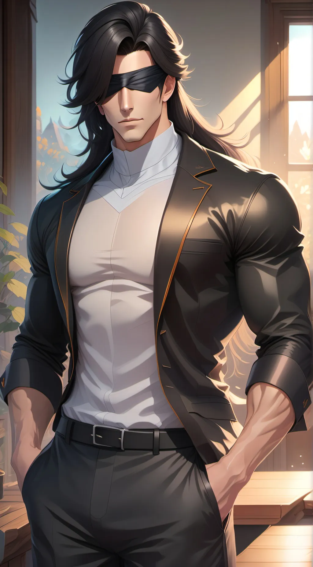 ai character: ○♡D O N♡○ background