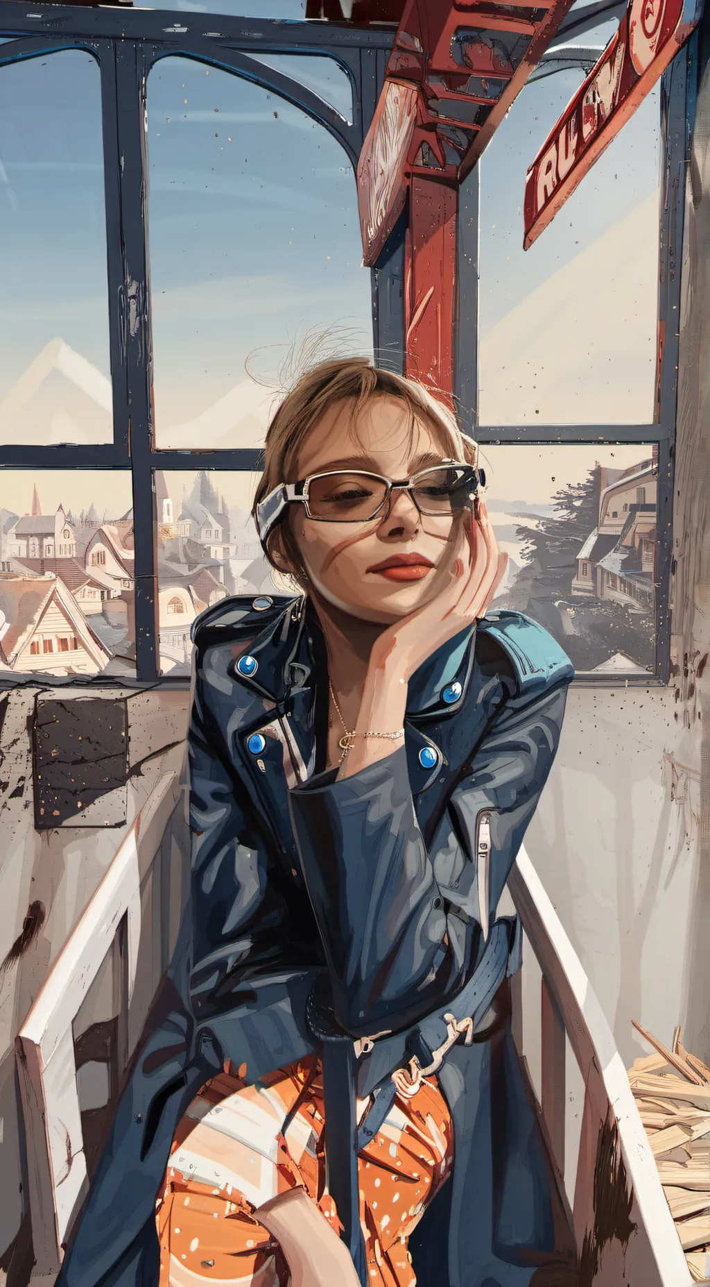 ai character: Lilly  background