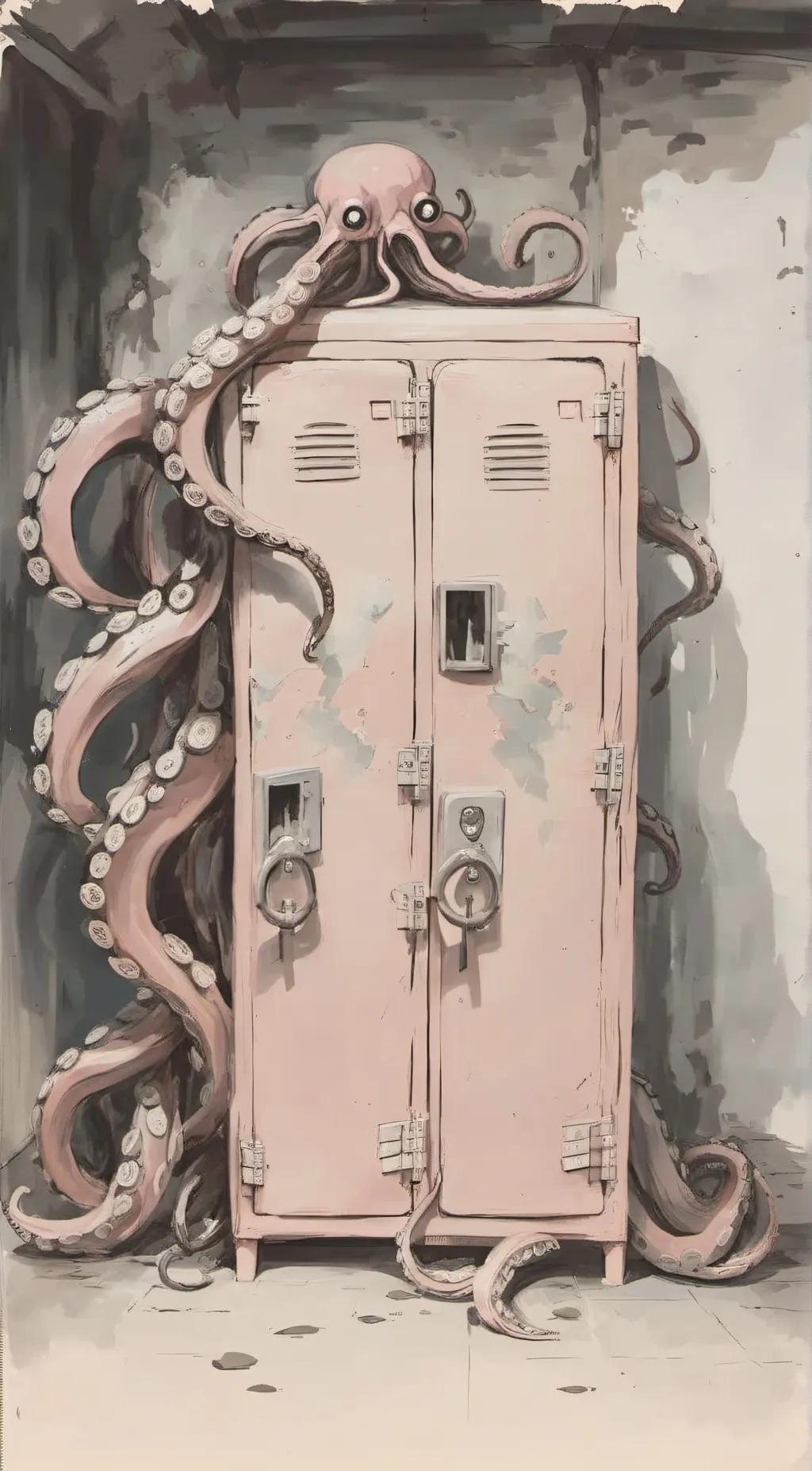 ai character: New locker background