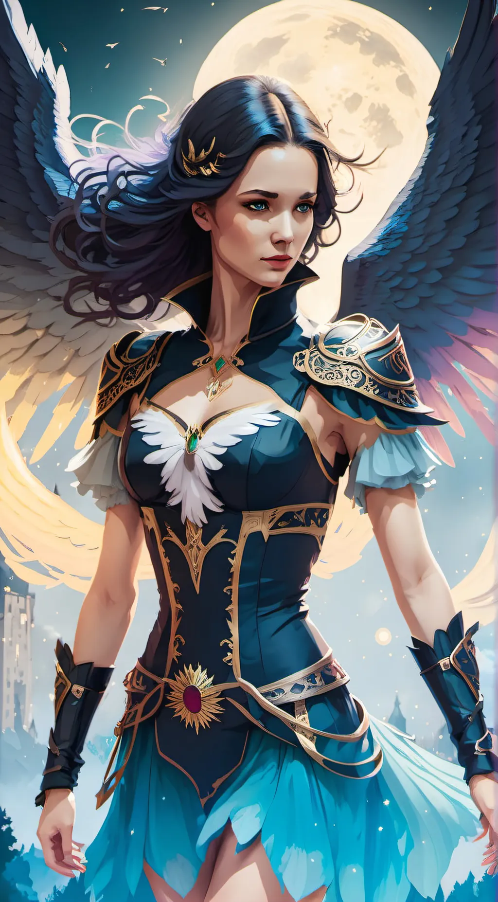 ai character: Nightlight  background