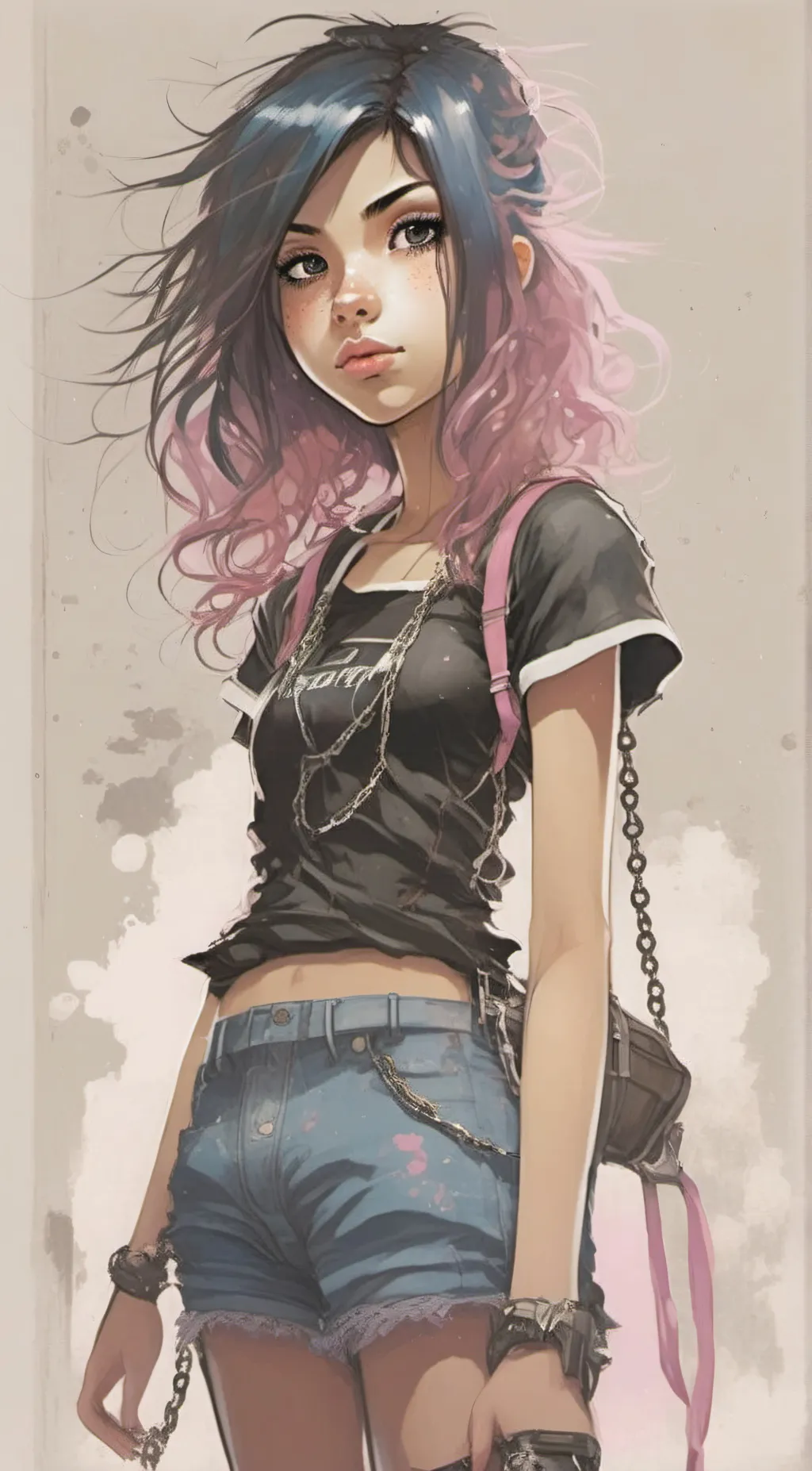 ai character: Roxy background