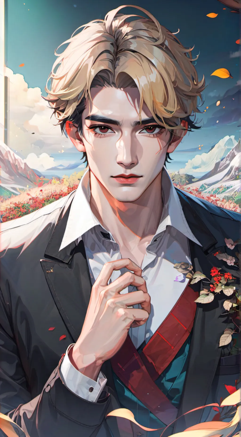 ai character: Ezra Stone background