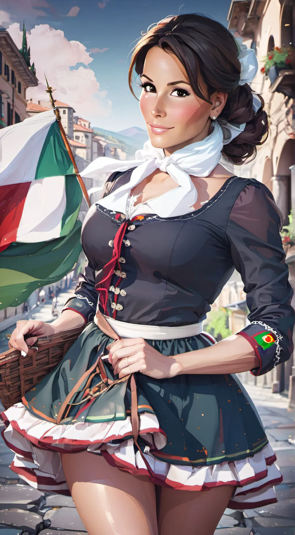 ai character: Giorgia background