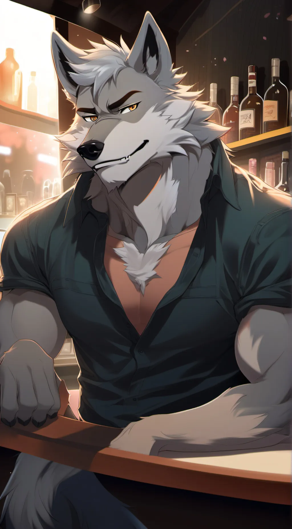 ai character: Garret background