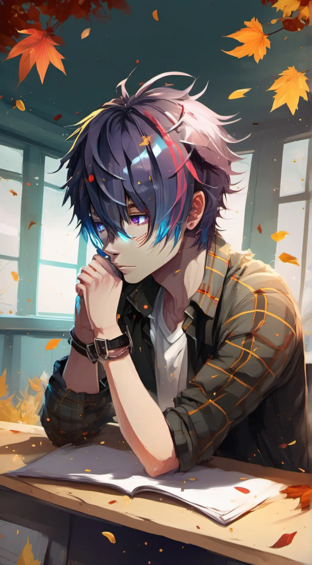 ai character: Lukas background