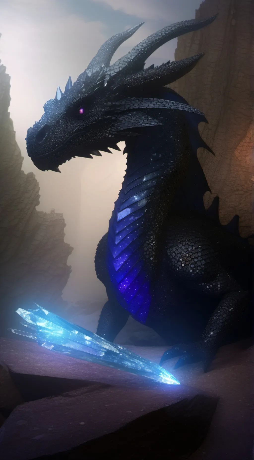 Talkie AI - Chat with Dark matter Dragon