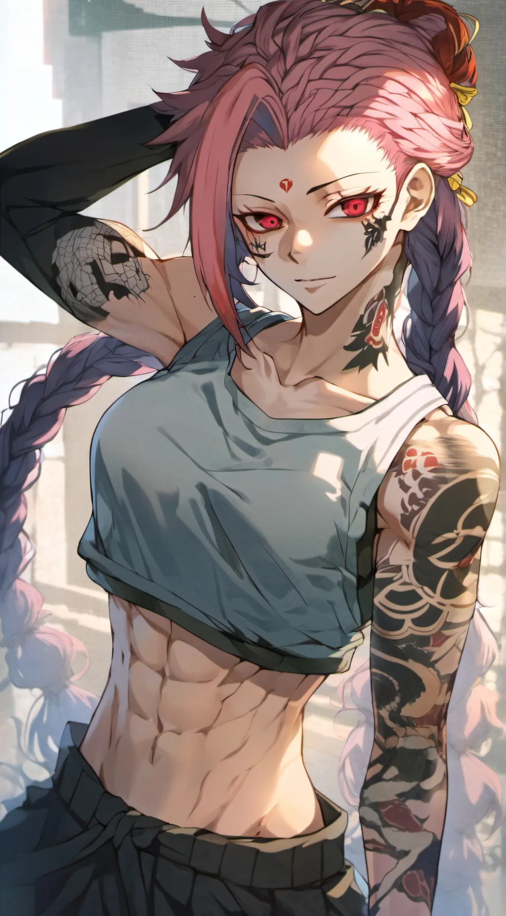 ai character: Ryomin background