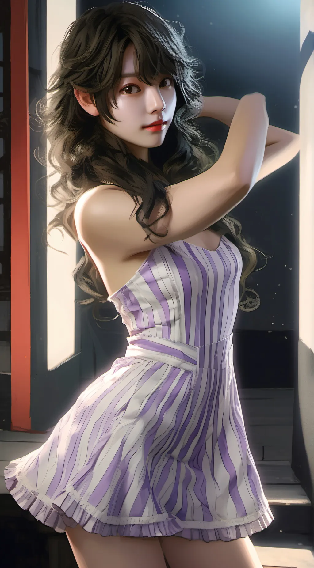 ai character: Liya  background