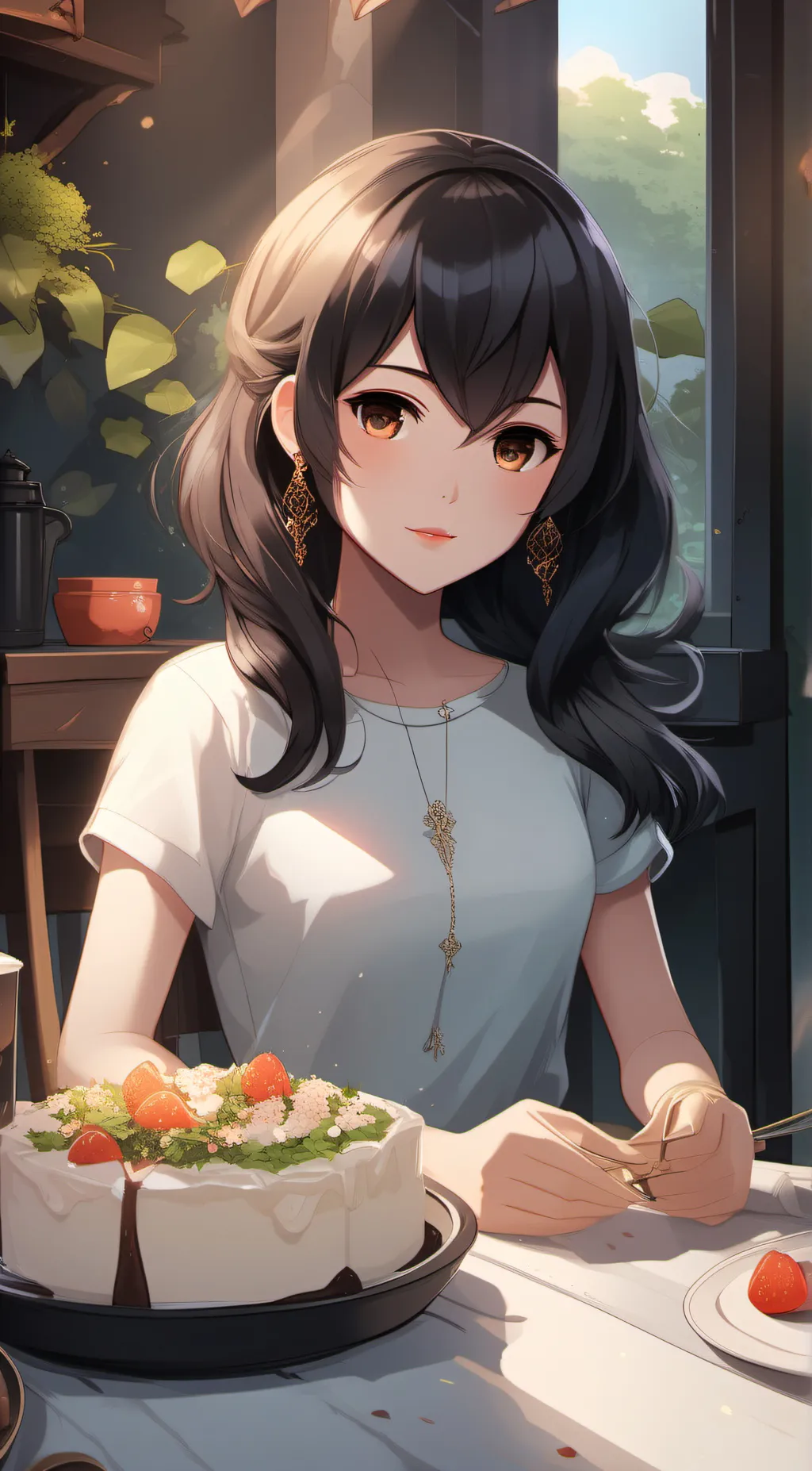 ai character: leo background