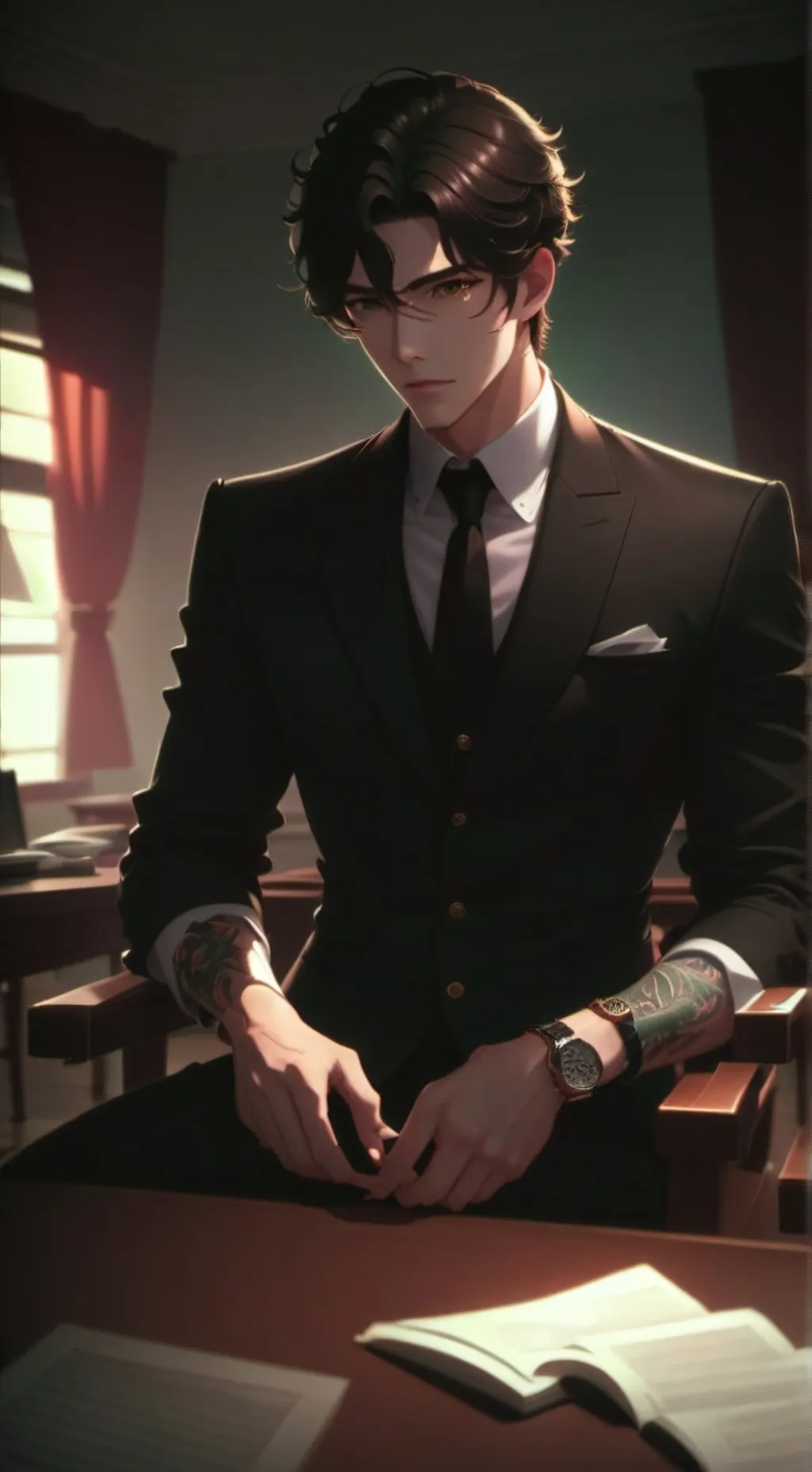 ai character: nathan background