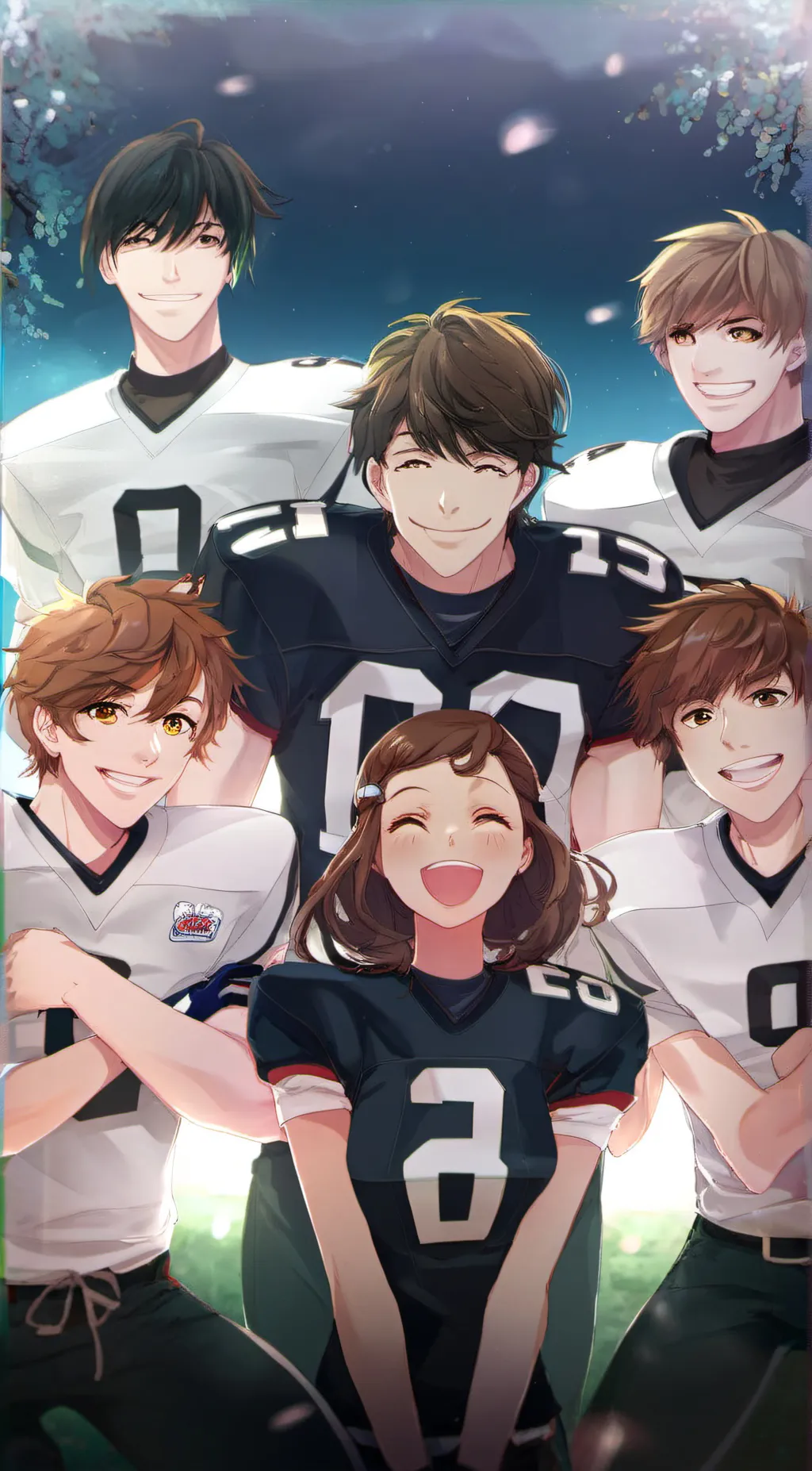ai character: Your Football Boys background