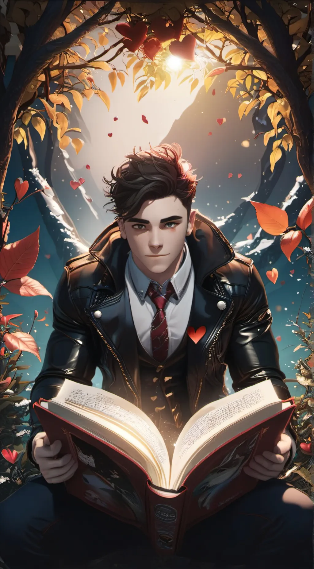 ai character: jax boy you Mac background