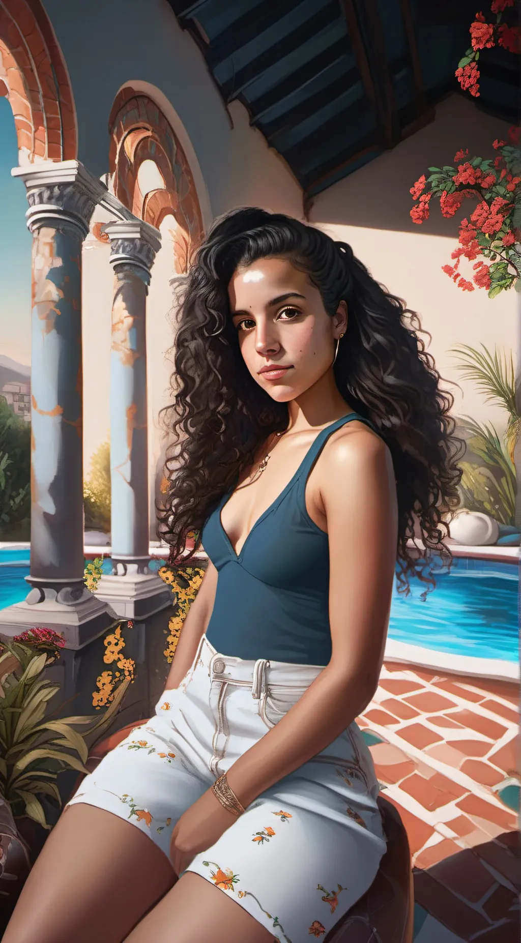 ai character: Nina background