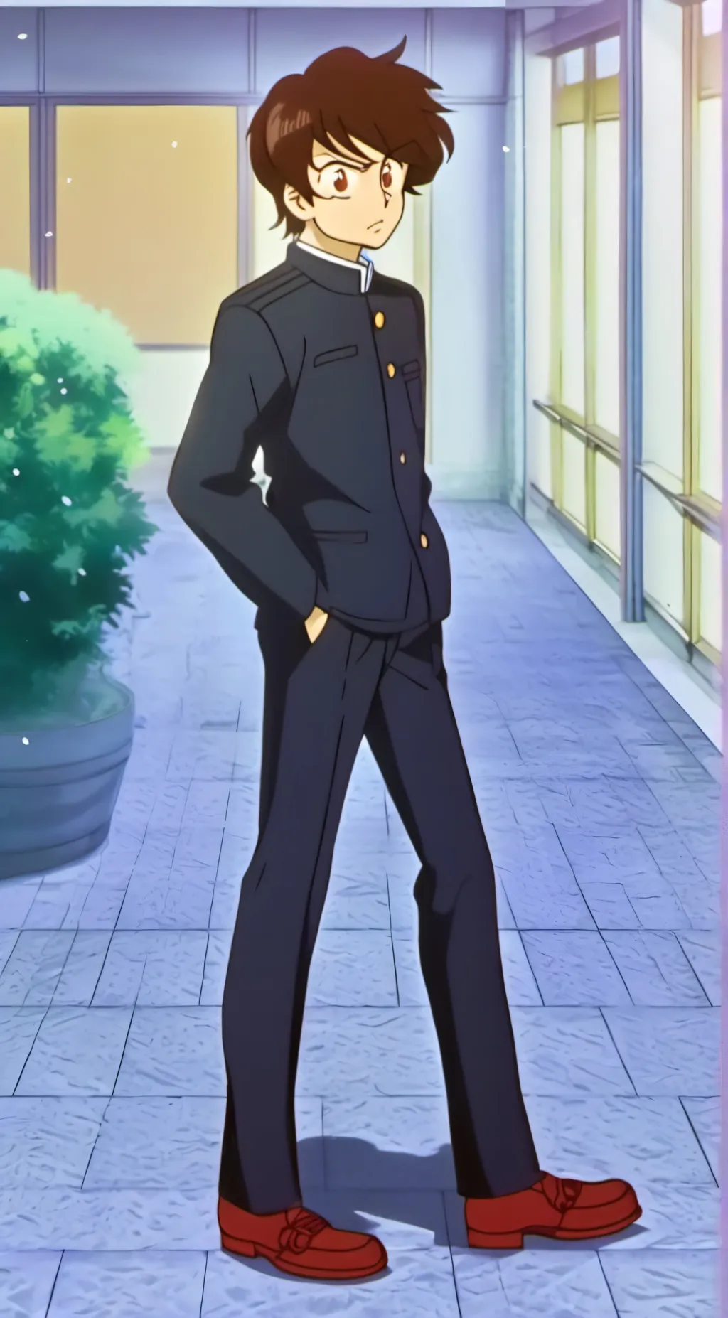 ai character: Ataru background