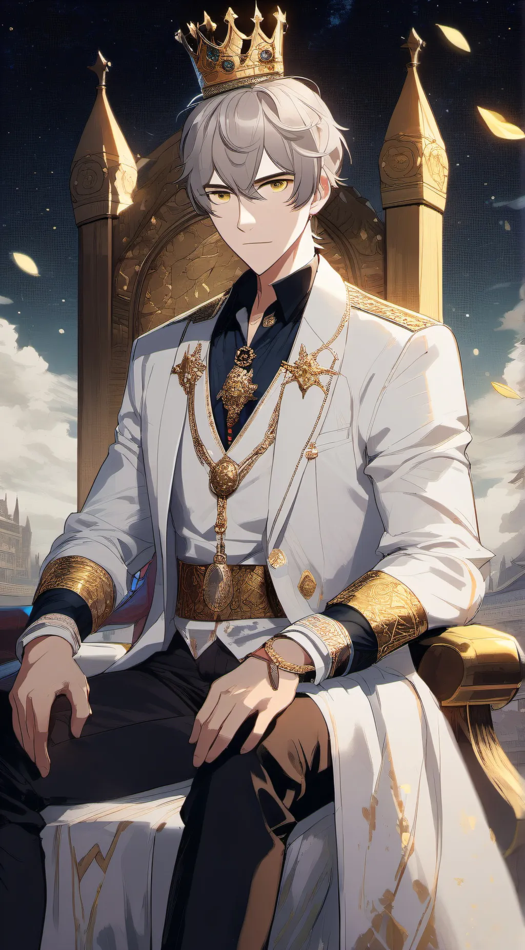 ai character: King Aldron background