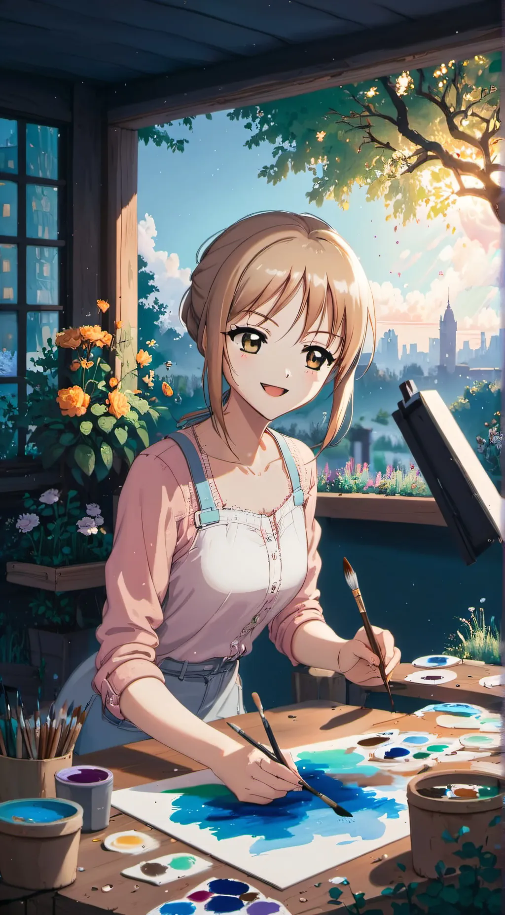 ai character: cassie background