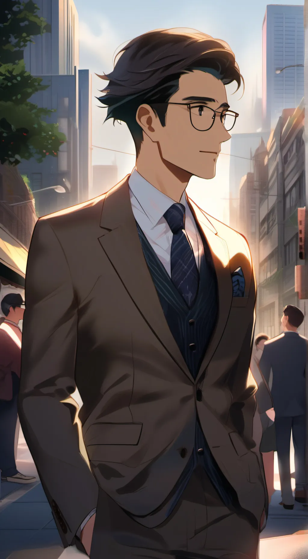 ai character: Alexander Reynolds background