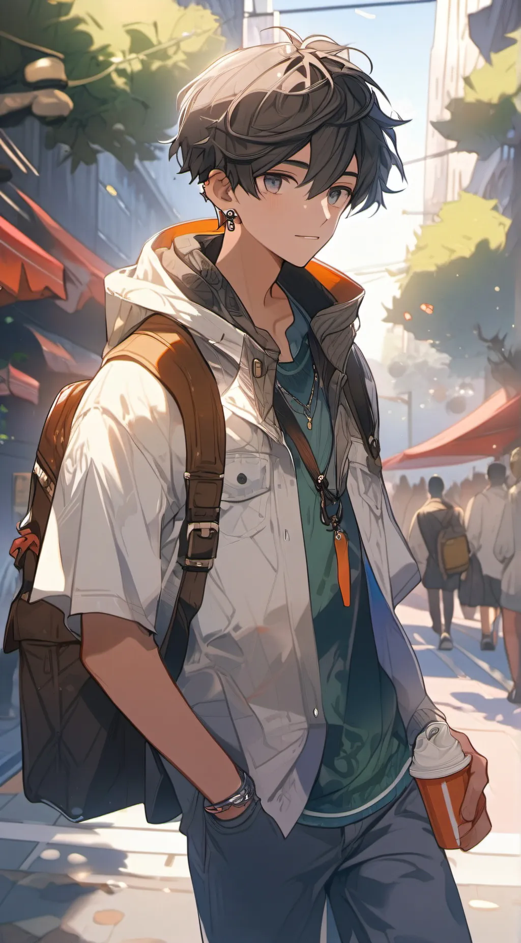 ai character: loui background