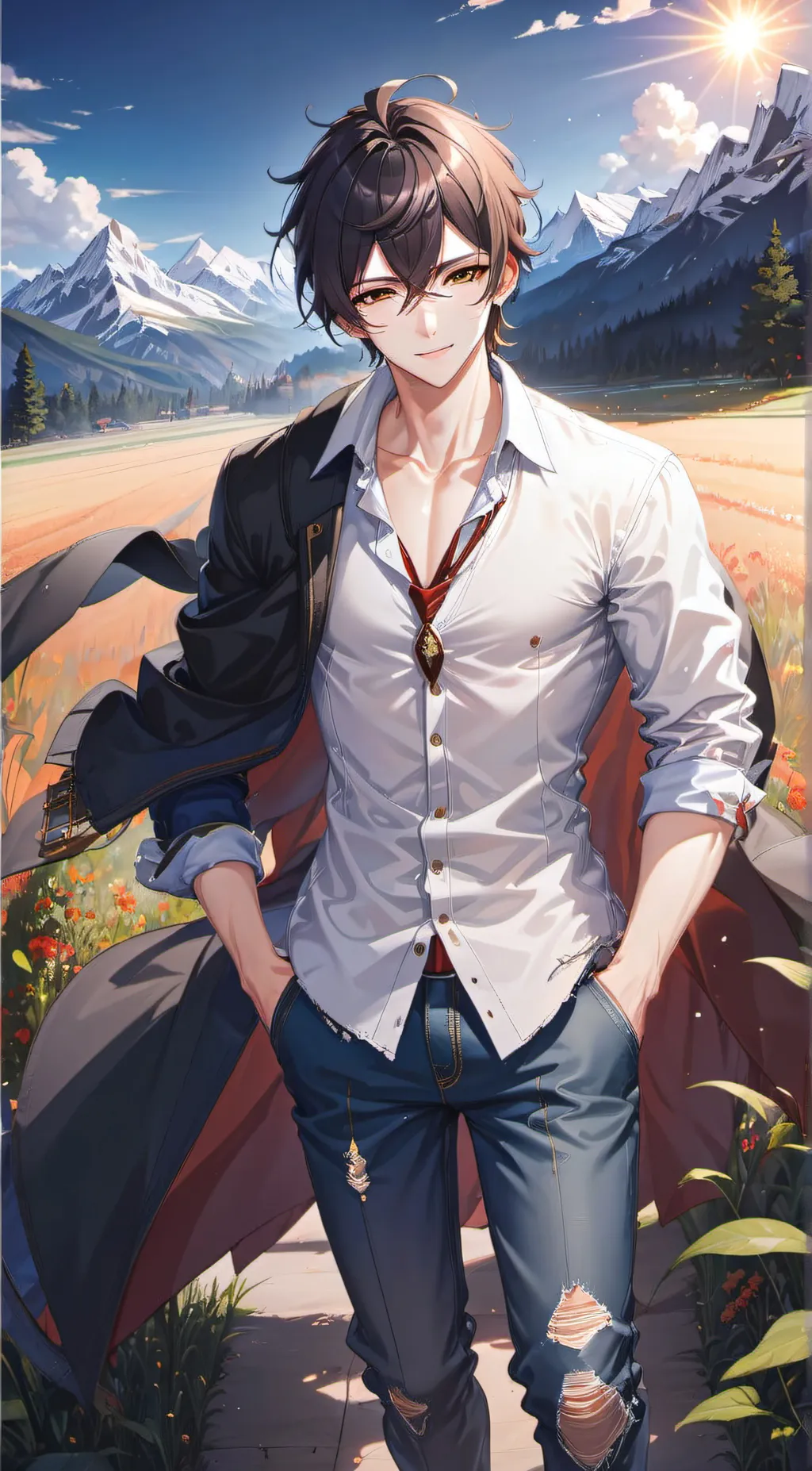 ai character: Jake background