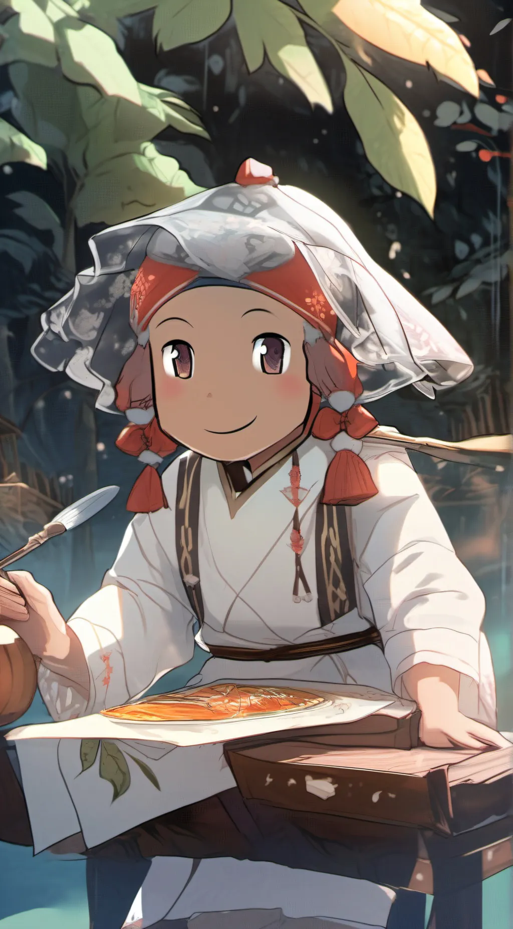 ai character: Win background