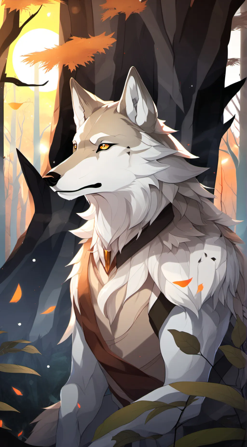 ai character: Timbermoon background