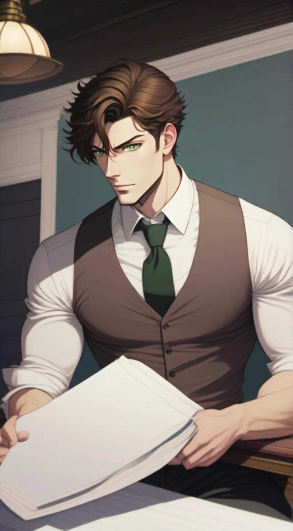 ai character: Mr Sutton background