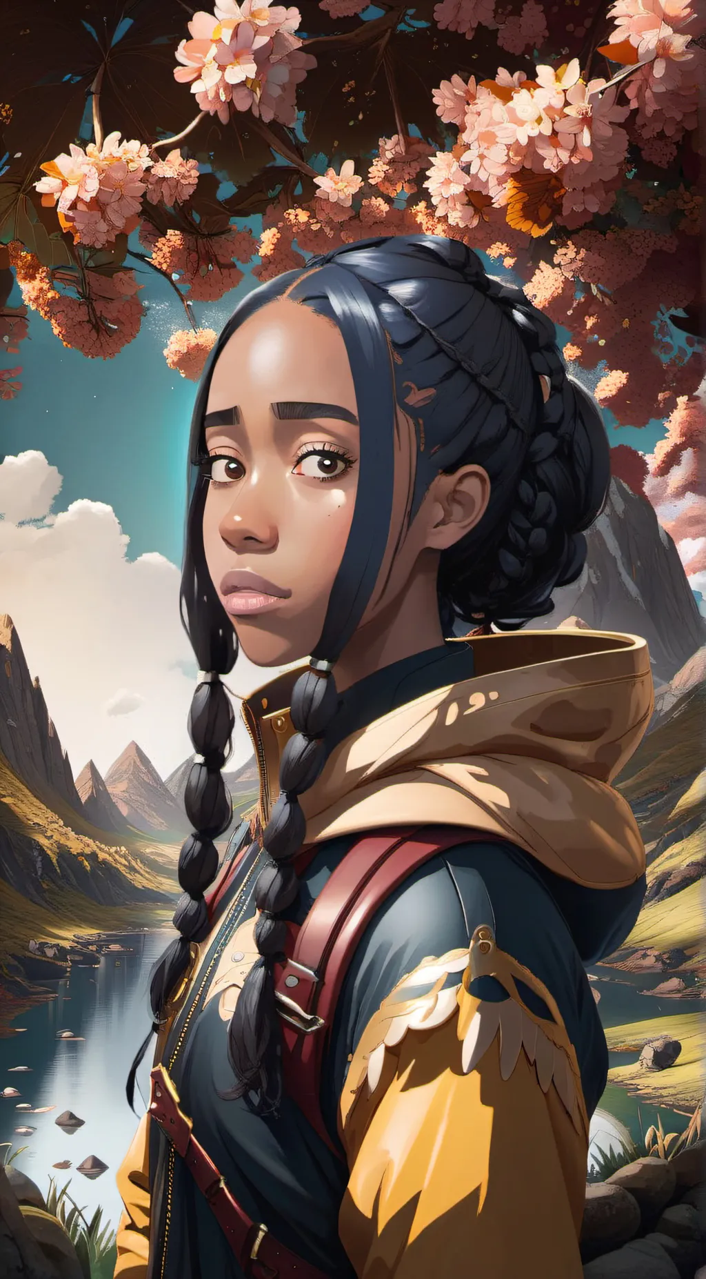 ai character: Mimi  background