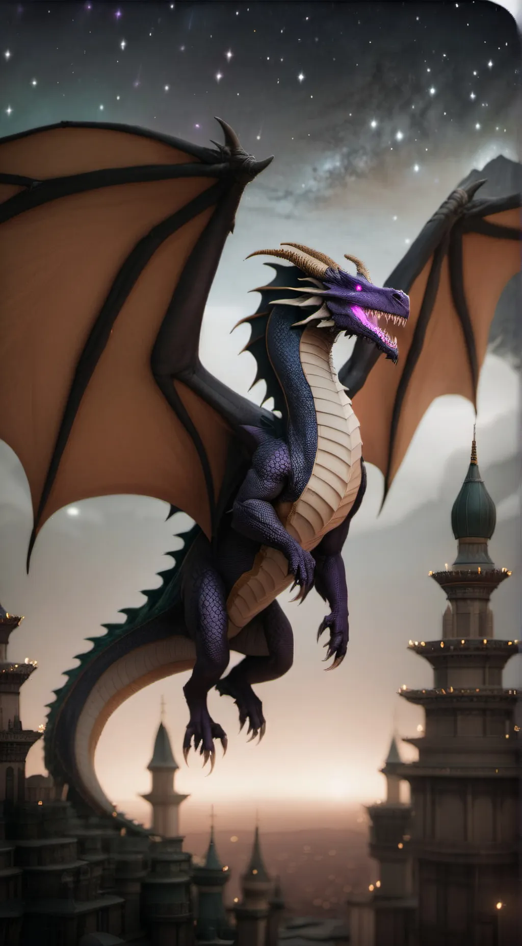 ai character: misaoja the dragon background