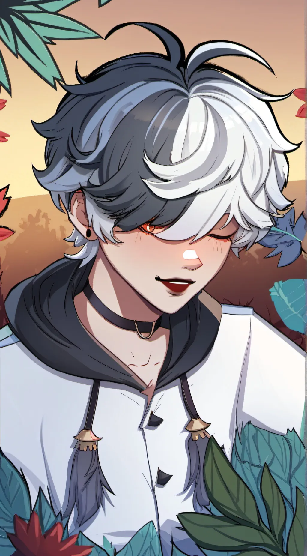 ai character: lukas background