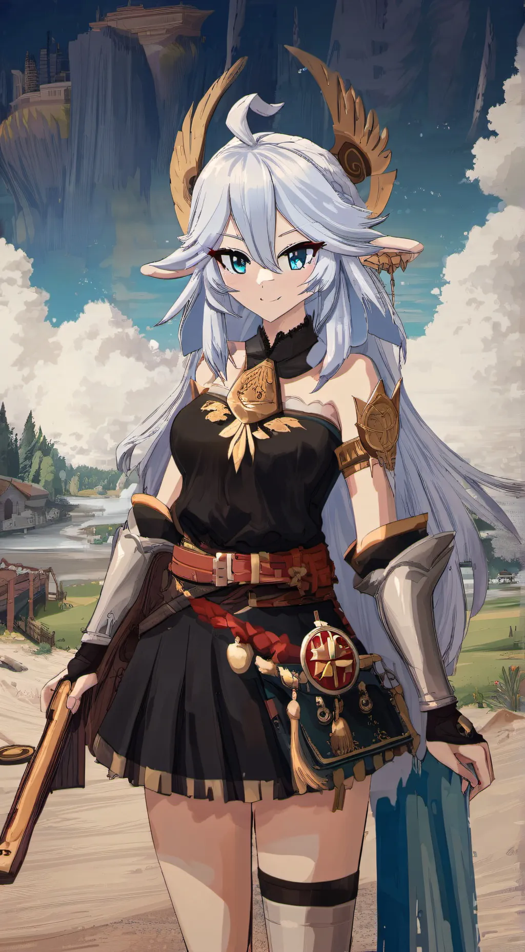 ai character: Vei background