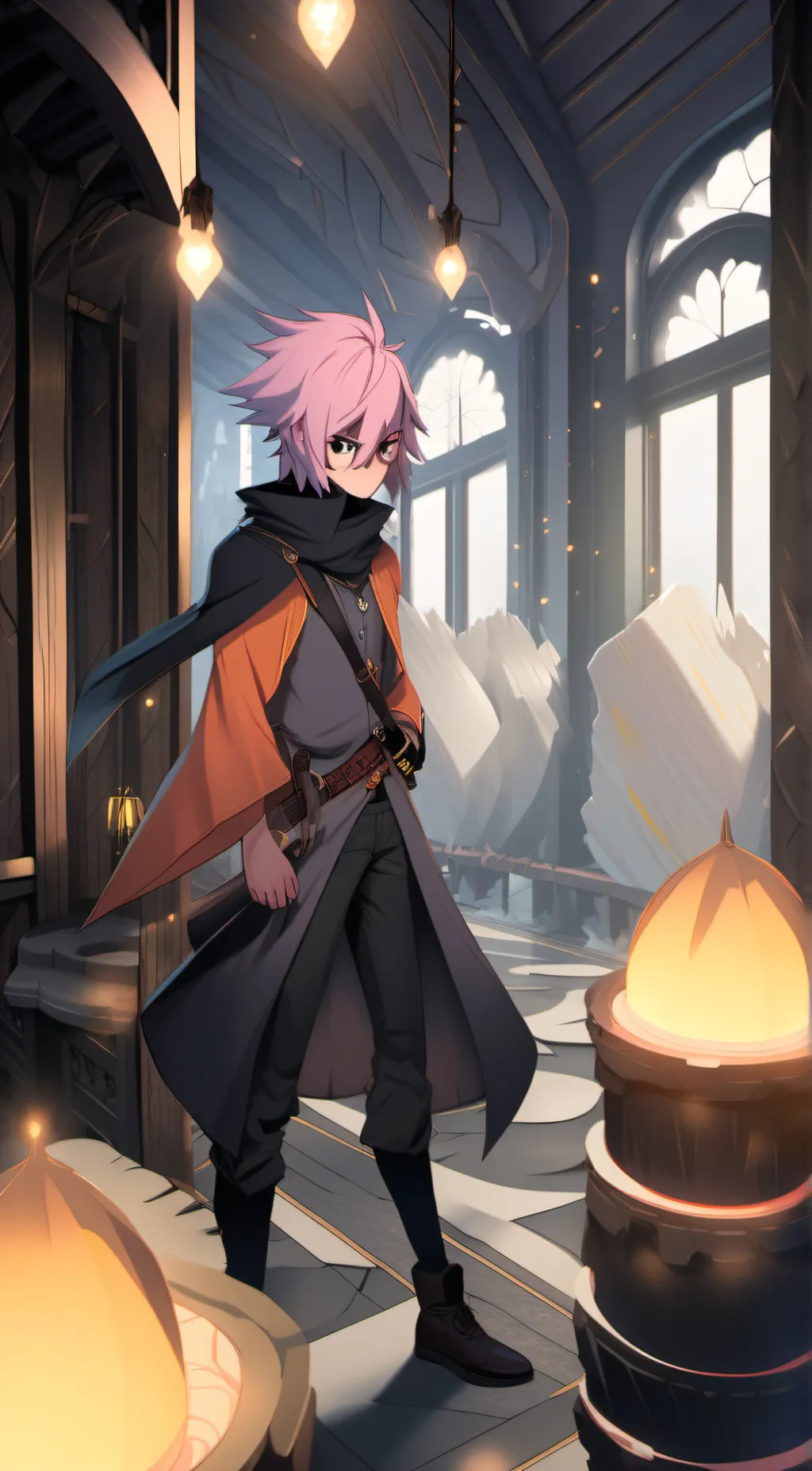 ai character: Akaza background