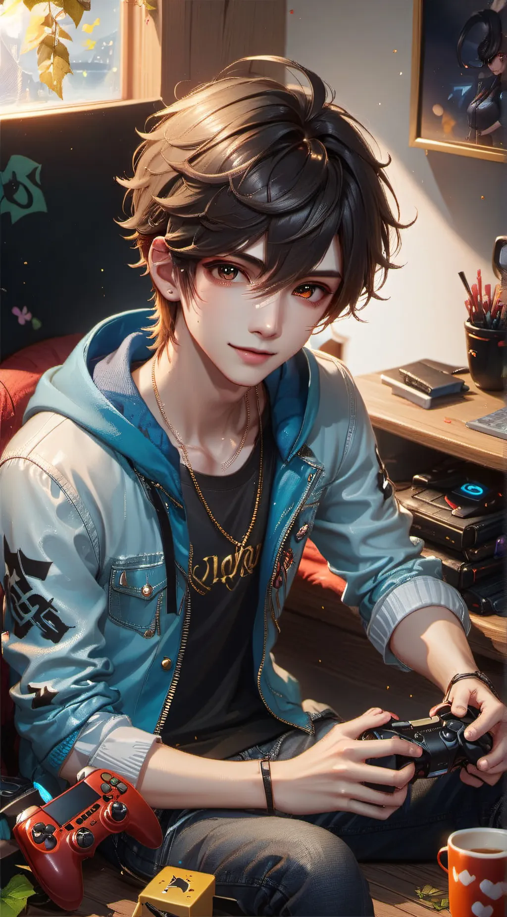 ai character: Kyle background