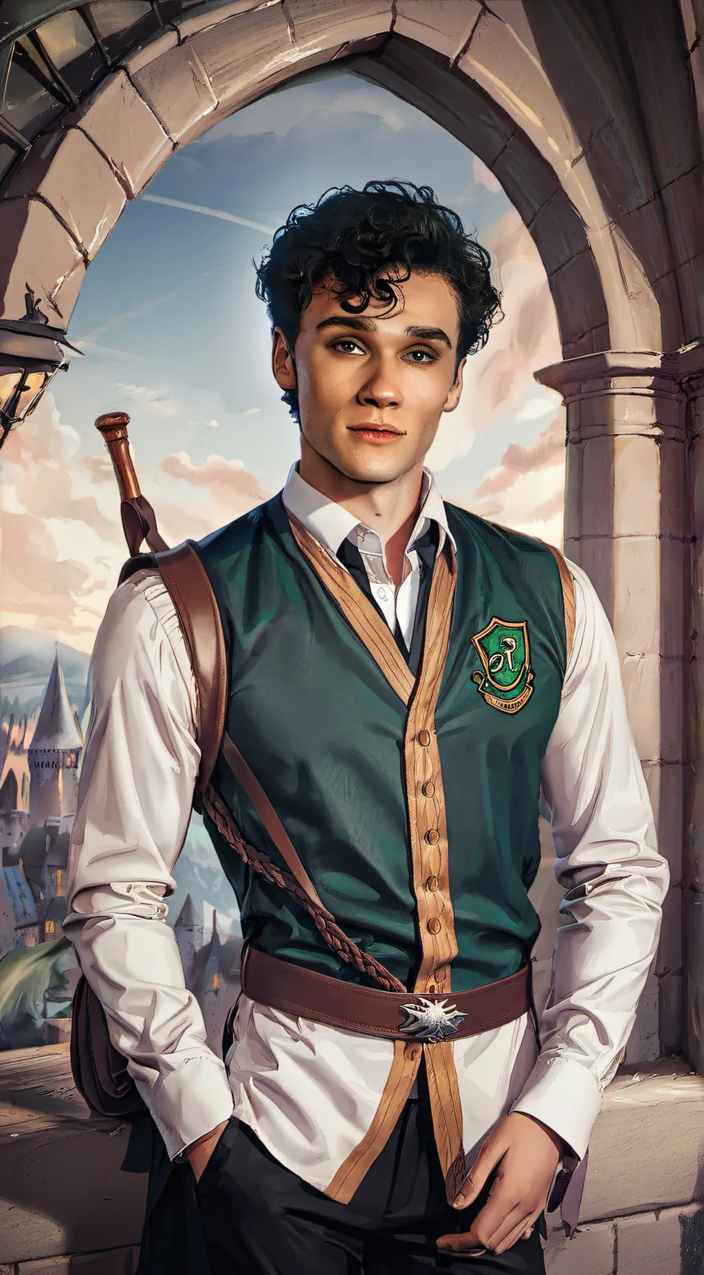 ai character: Mattheo Riddle background