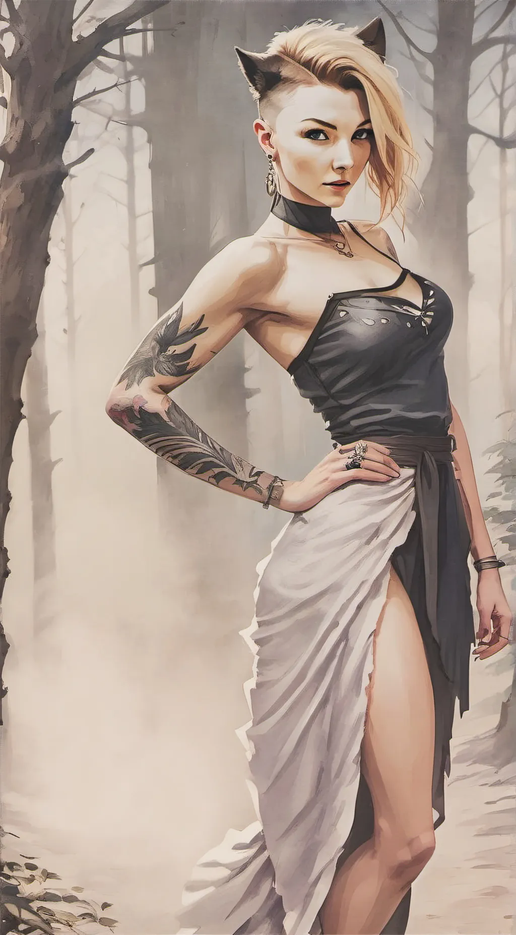 ai character: Ashina background