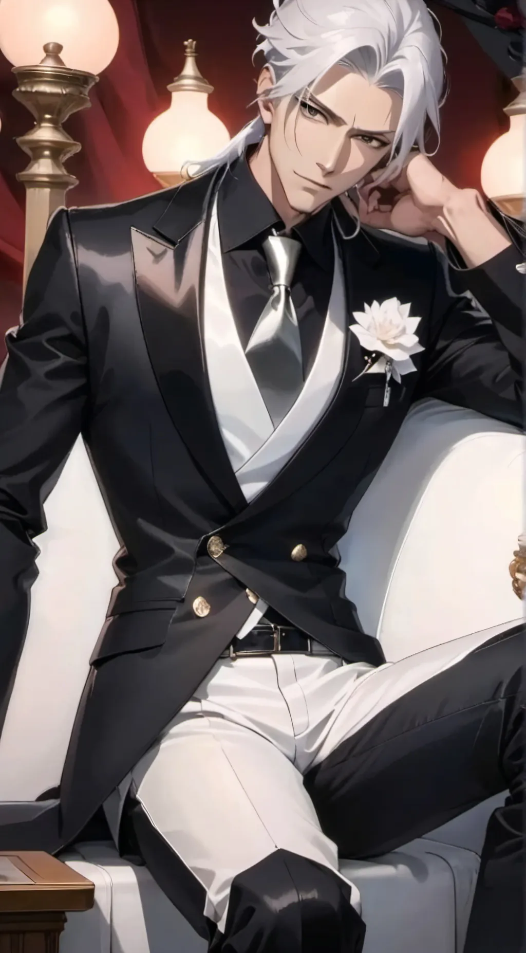 ai character: >^#seokjin#^< background