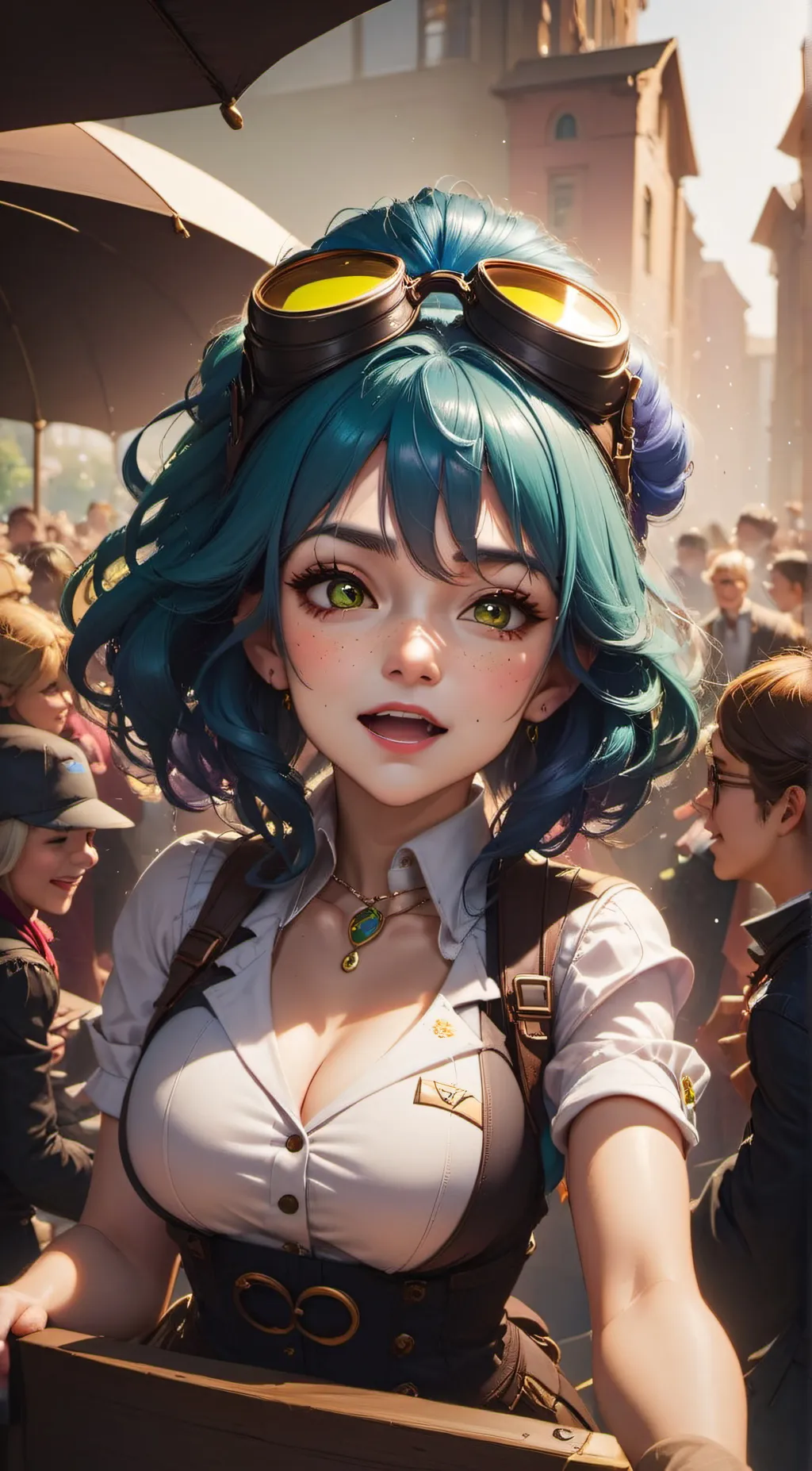 ai character: Winnie Fizzypop background