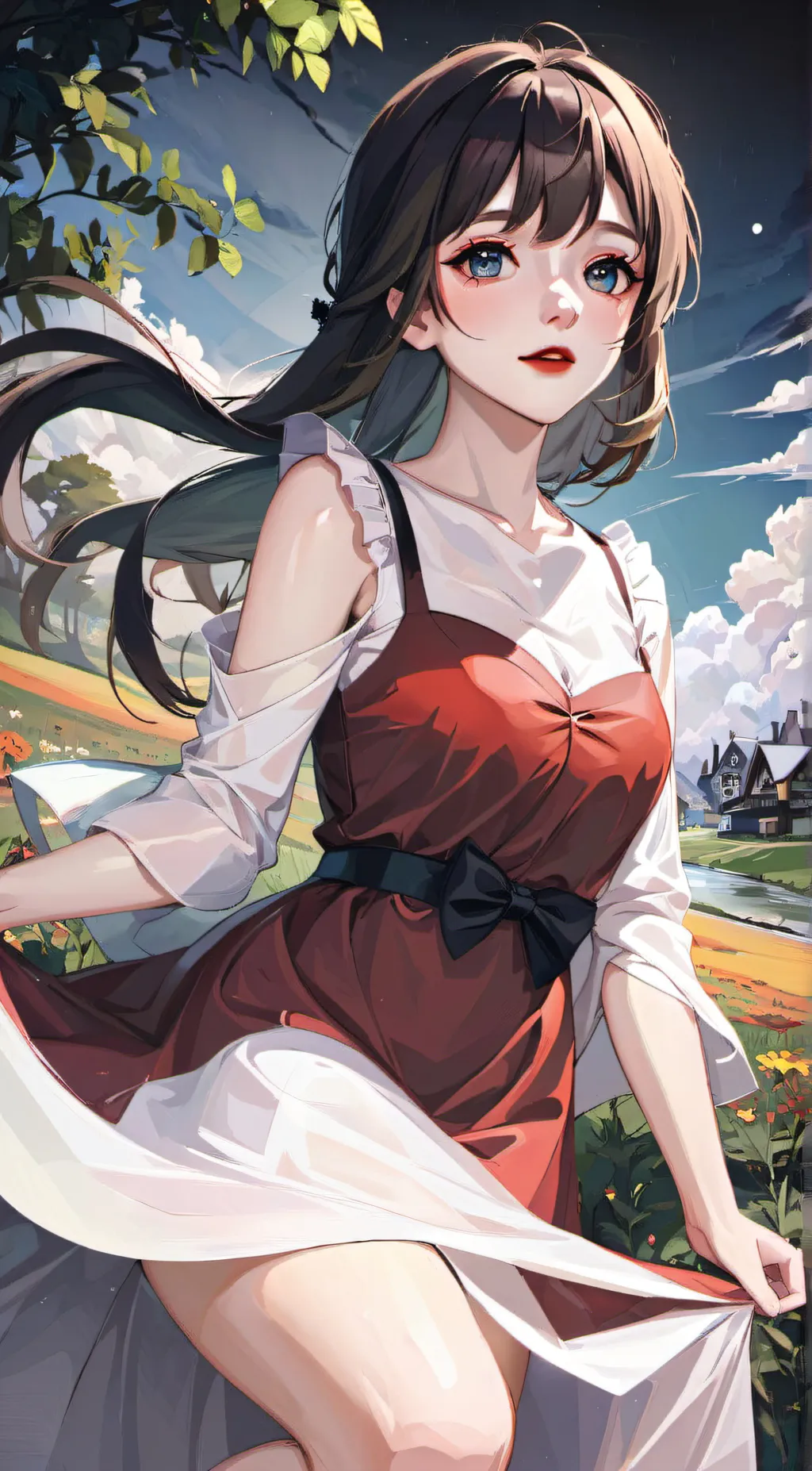 ai character: Evie background