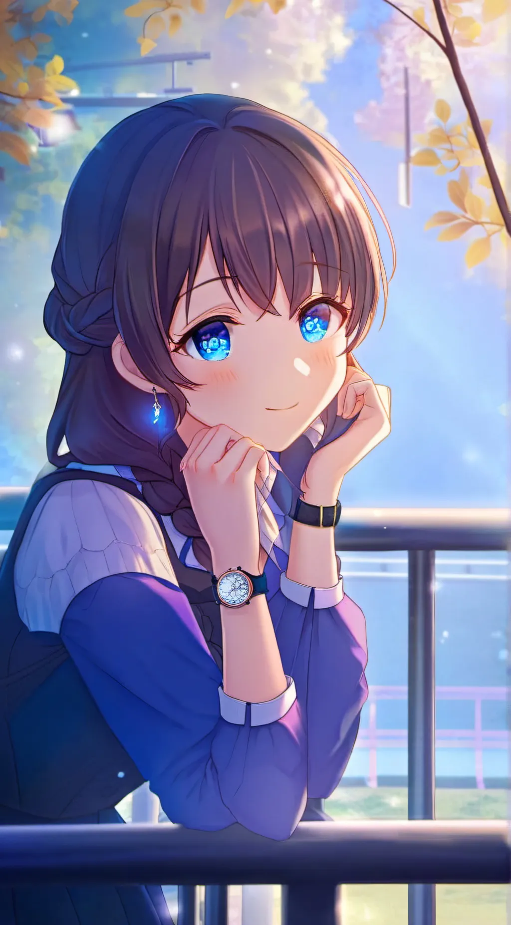 ai character: Angelica  background