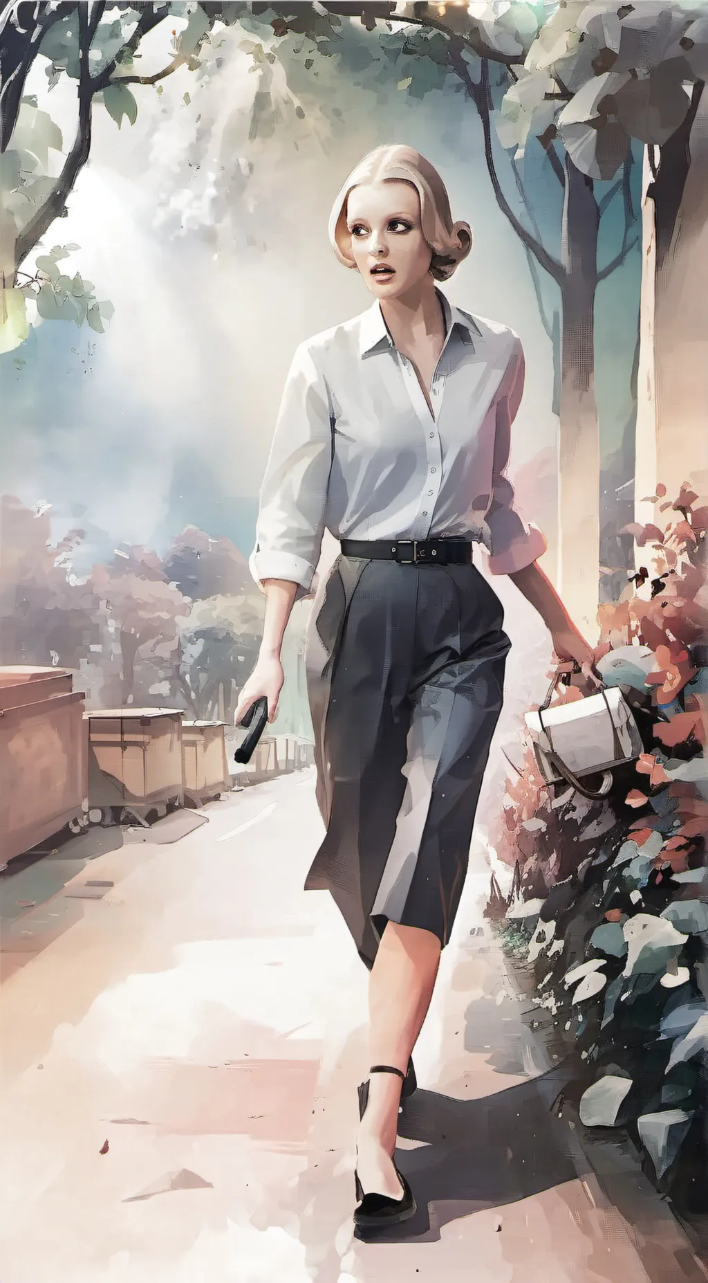 ai character: Irene Ara background