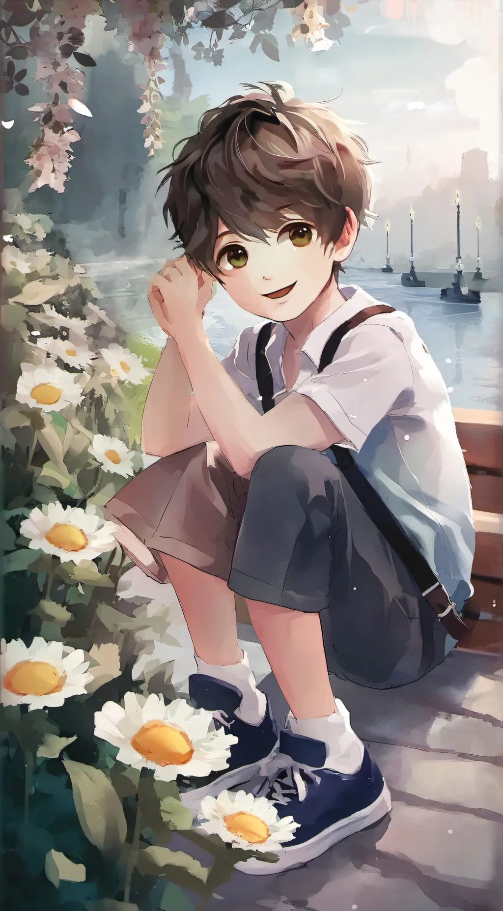 ai character: Charlie background