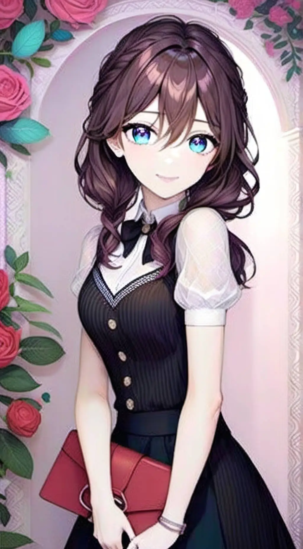 ai character: Sarah.  background