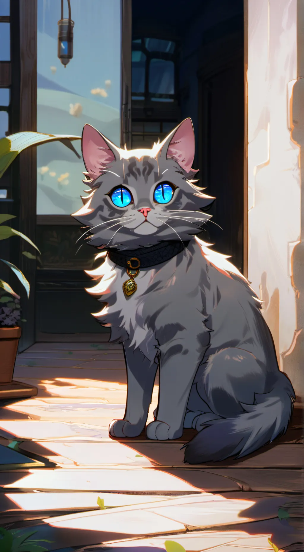 ai character: Tigerlily  background