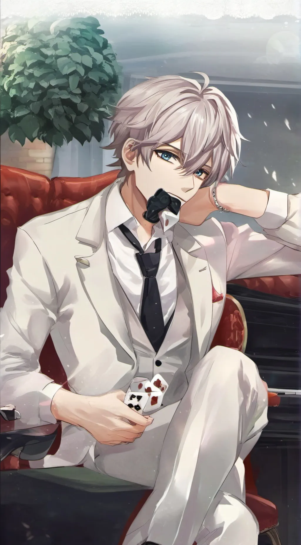 ai character: Evan  background