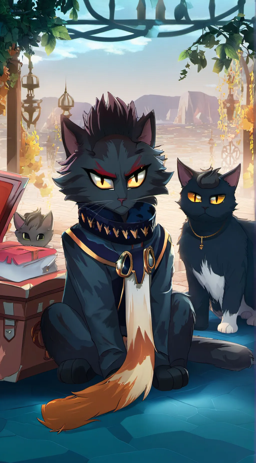 ai character: scouger background