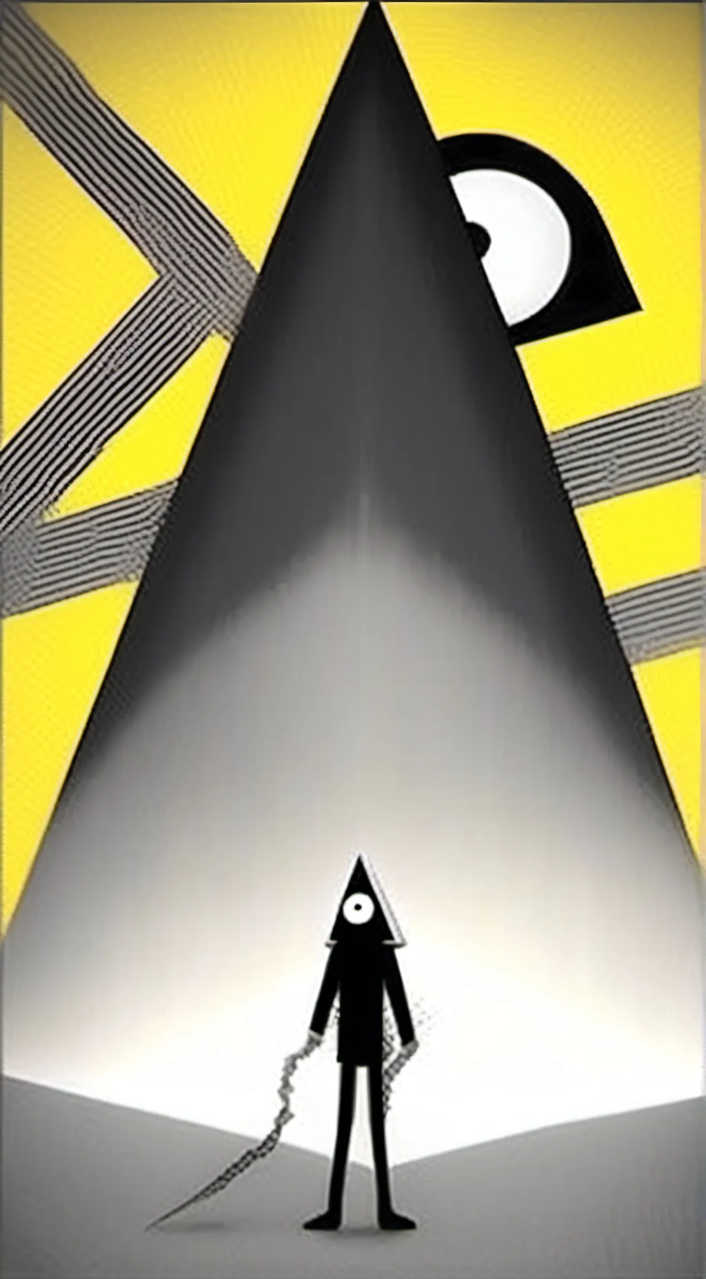 ai character: bill cipher background